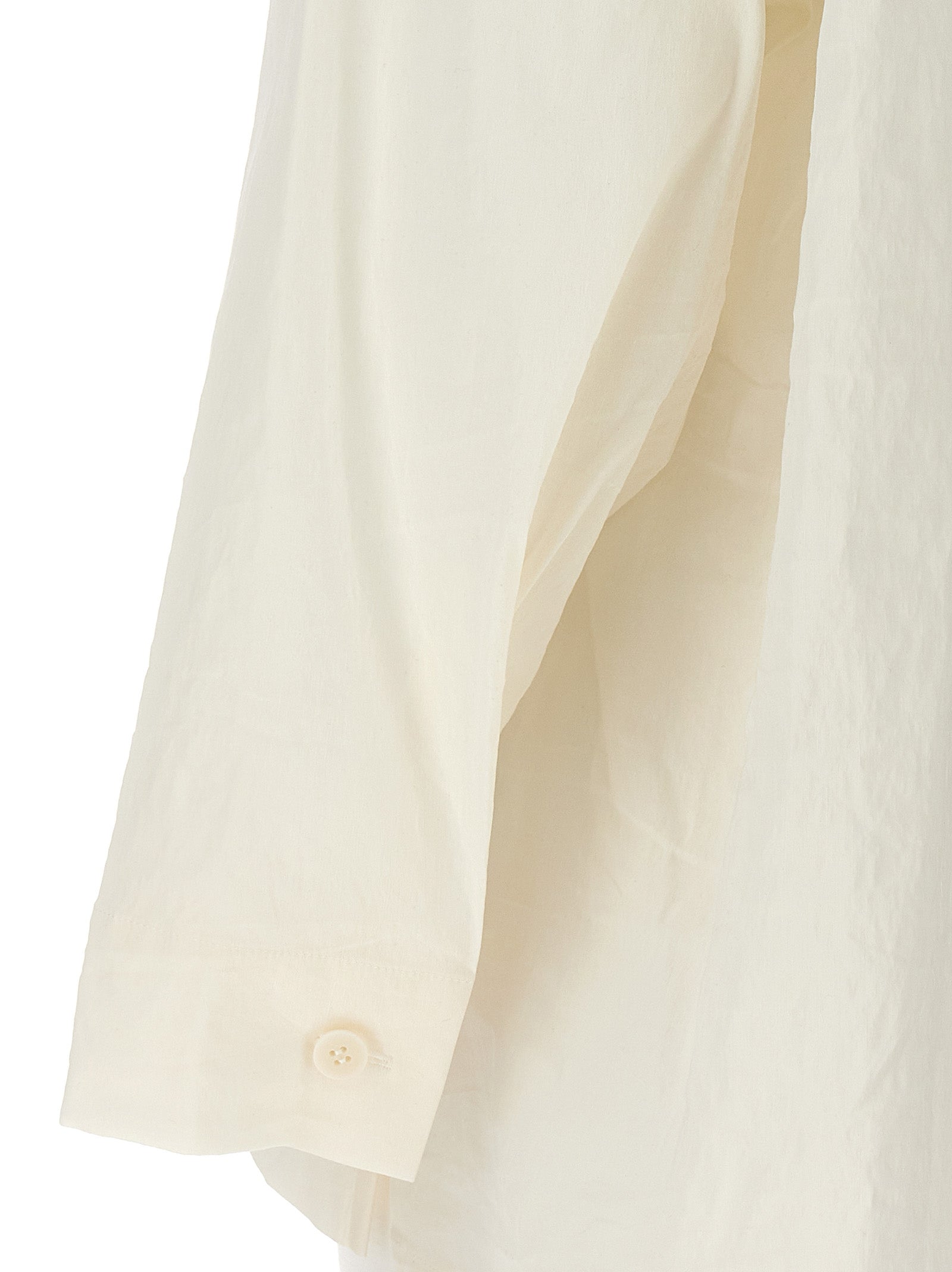 Issey Miyake Weiße Bluse aus Fasern