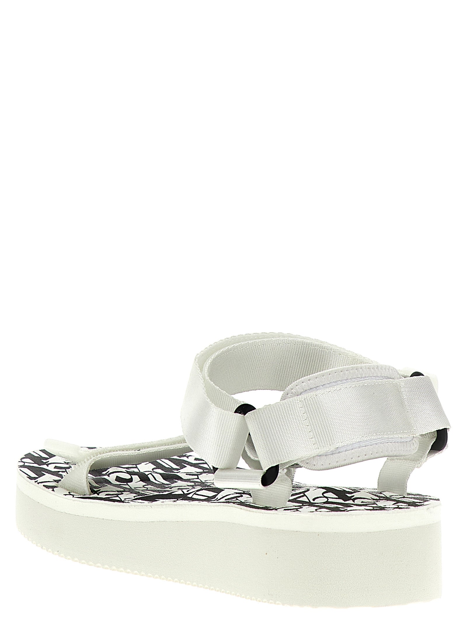 Palm Angels Zweifarbige Polyester-Sandalen