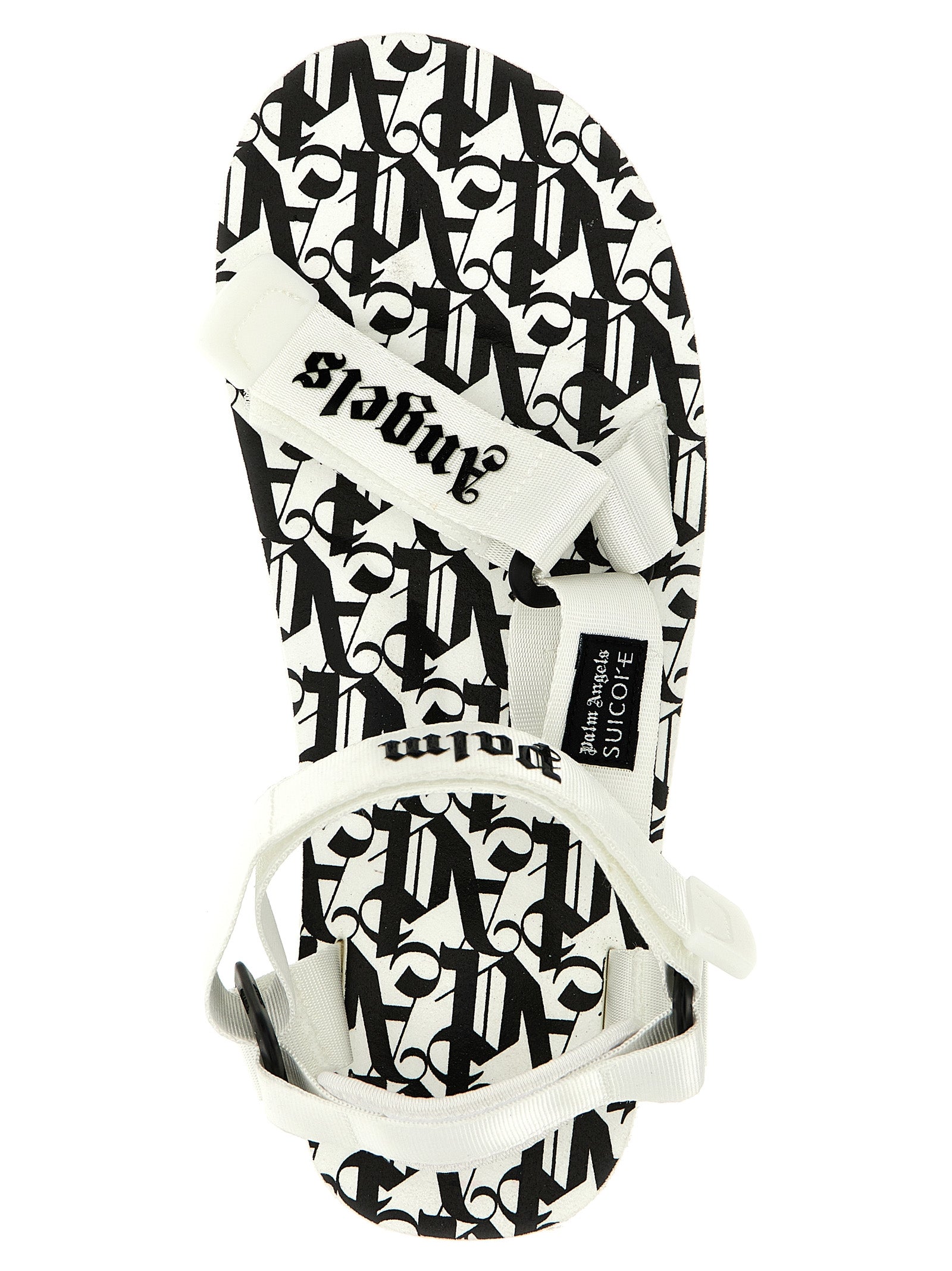 Palm Angels Zweifarbige Polyester-Sandalen