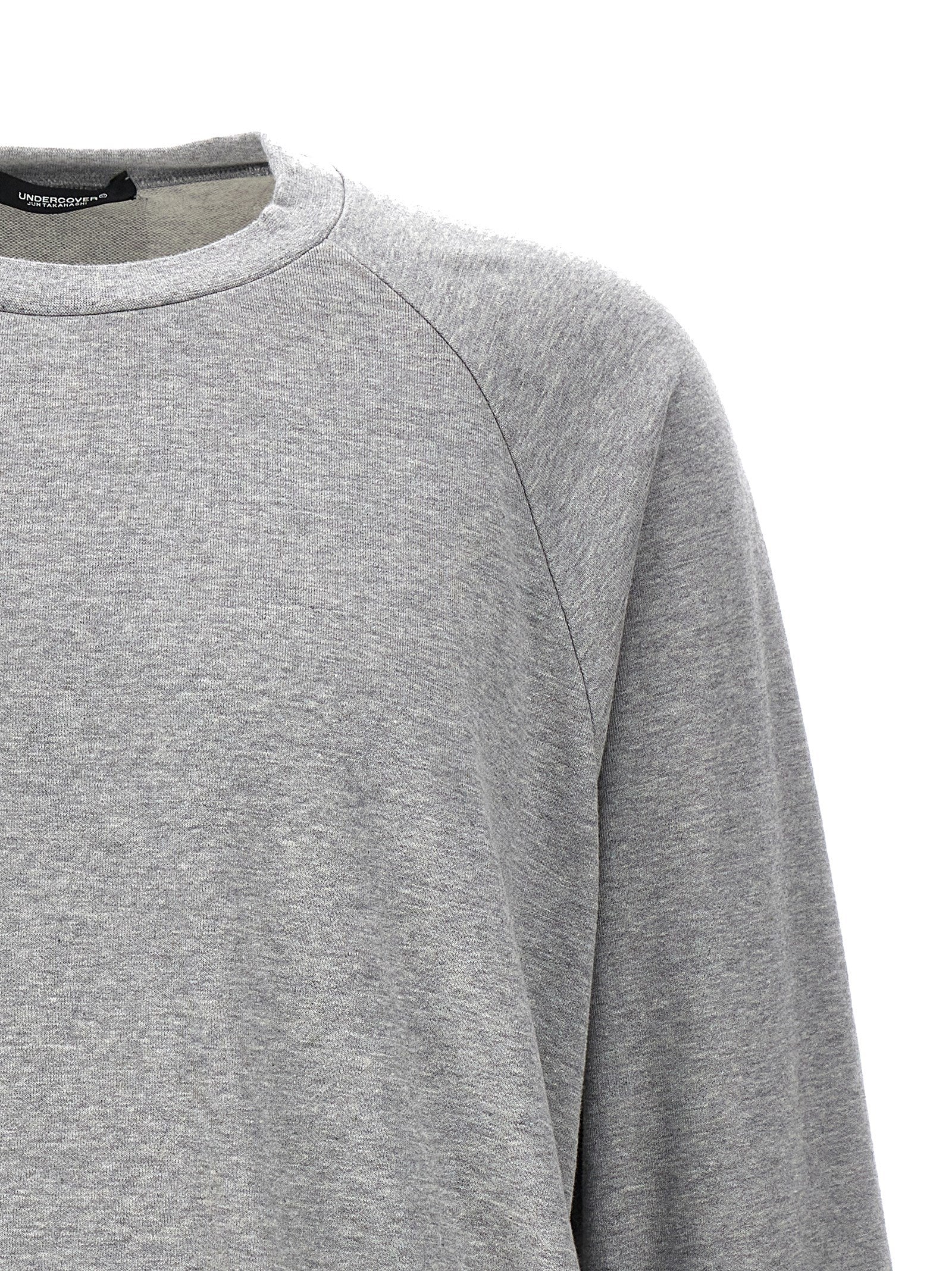 Undercover Grauer Baumwollpullover