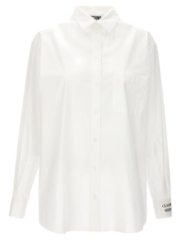 Moschino Weiße Baumwollbluse