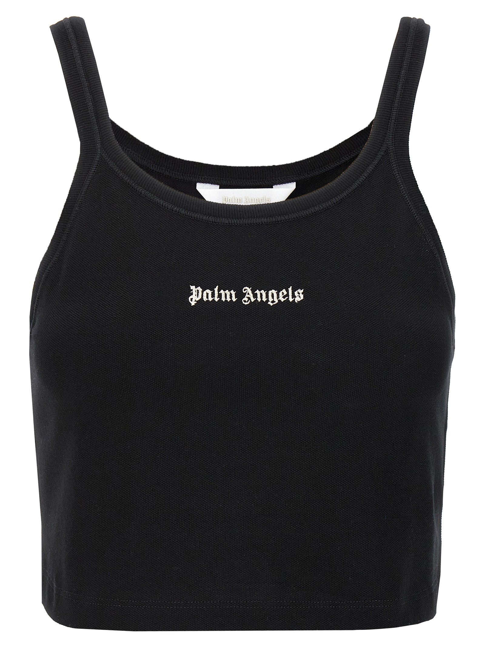 Palm Angels Zweifarbiger Baumwoll-Sport-BH