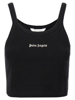 Palm Angels Zweifarbiger Baumwoll-Sport-BH