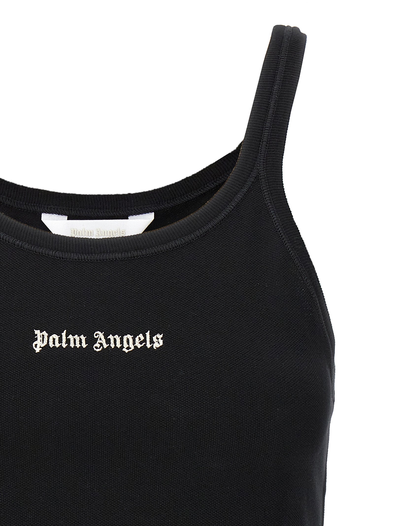 Palm Angels Zweifarbiger Baumwoll-Sport-BH
