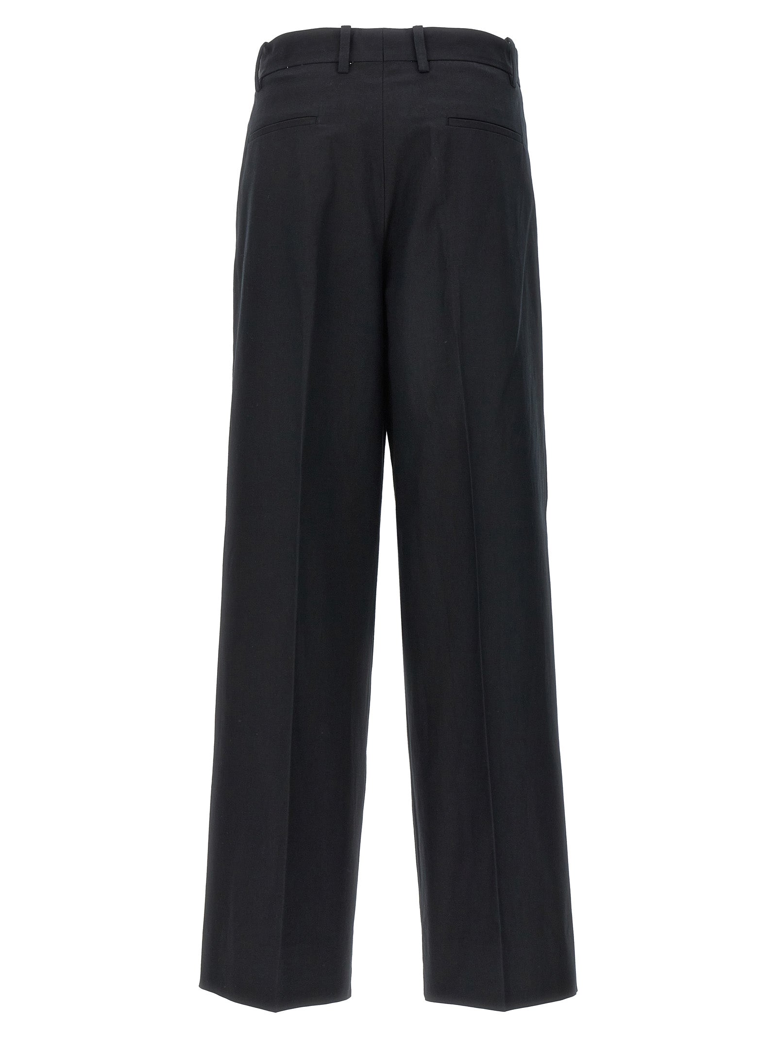 Armarium Schwarze Baumwoll-Freizeithose