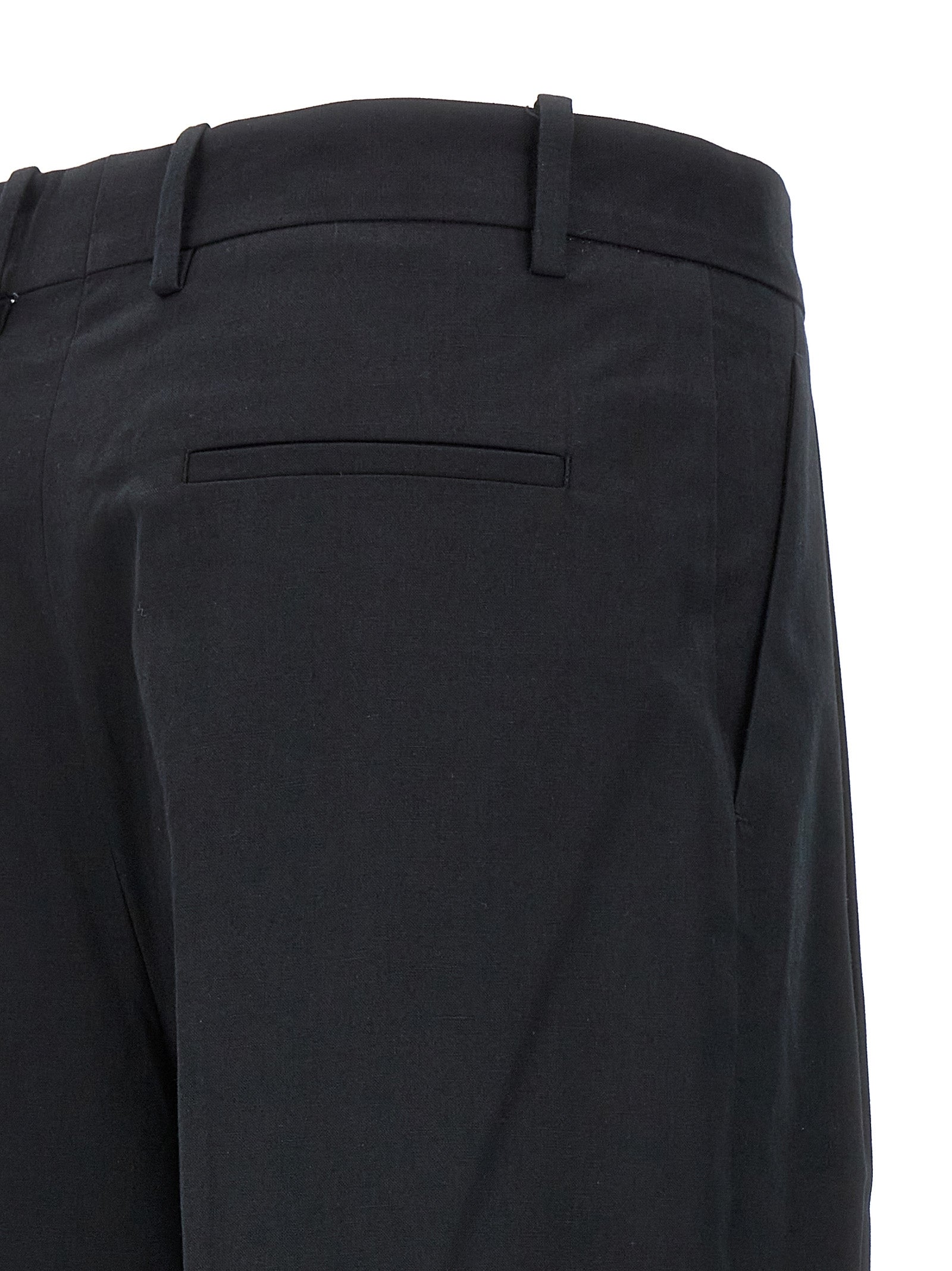 Armarium Schwarze Baumwoll-Freizeithose