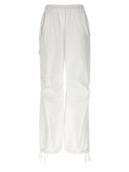 NUDE Weiße Cargohose aus Baumwolle