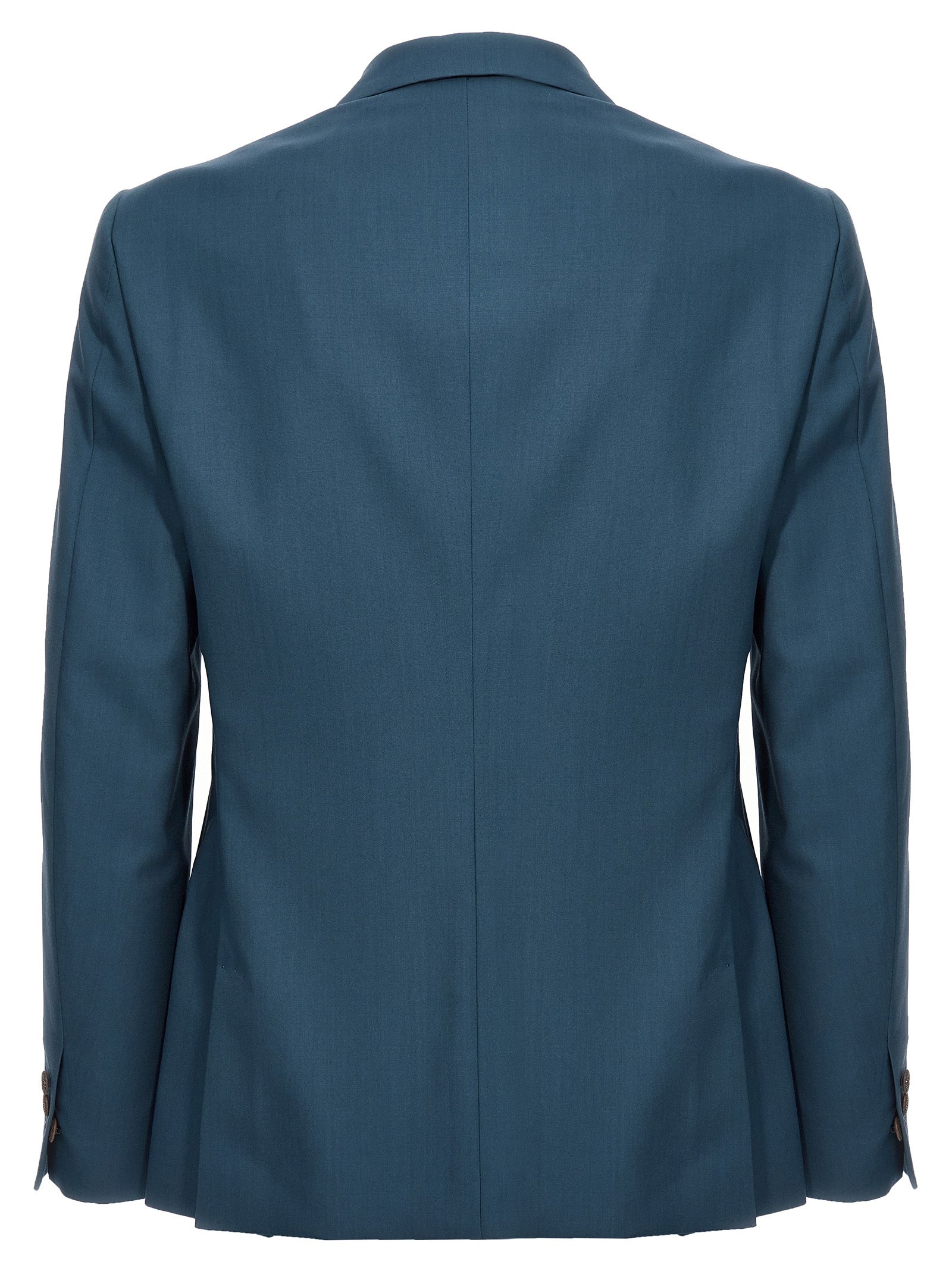 MAURIZIO MIRI Blauer Wollblazer