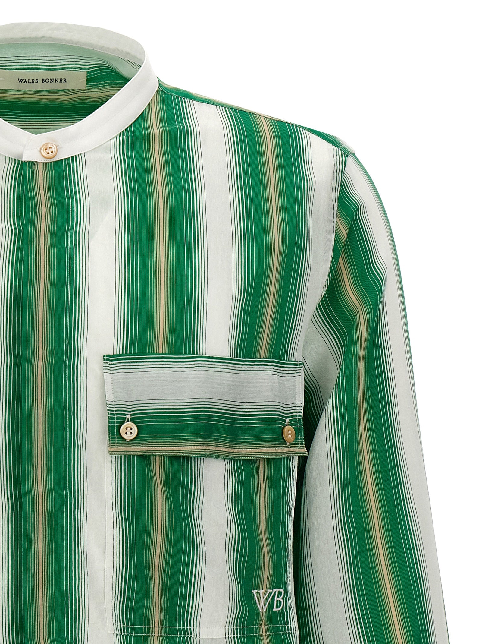 WALES BONNER Mehrfarbige Viskose-Bluse