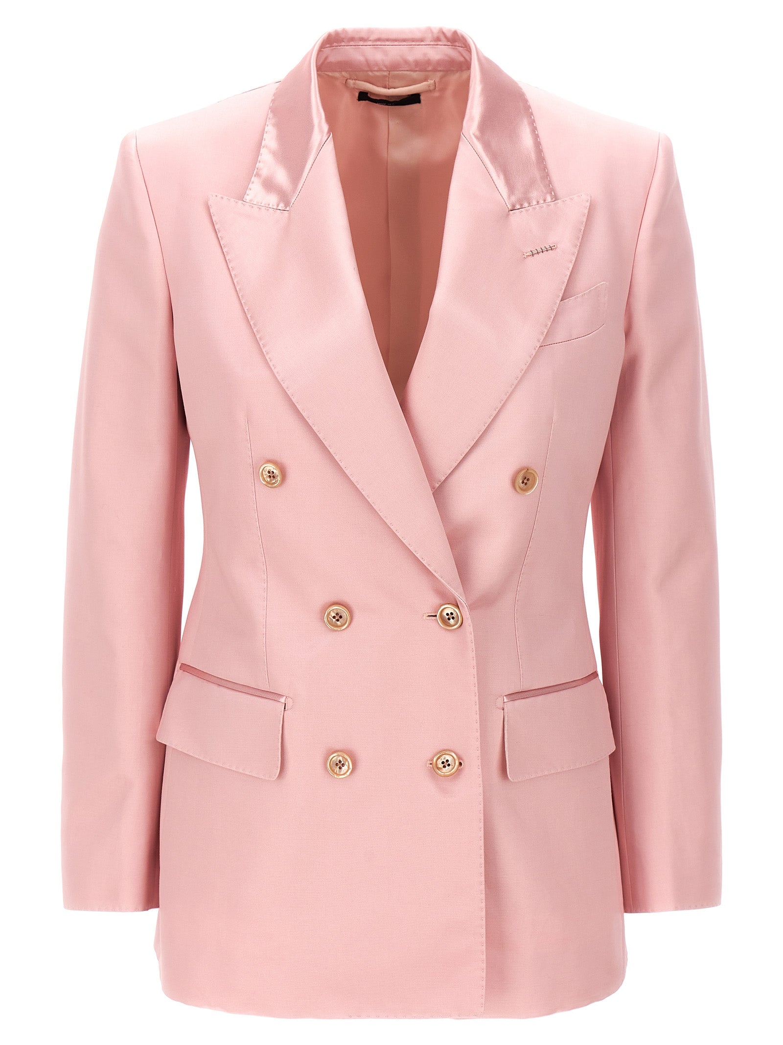 Tom Ford Lila Baumwollblazer