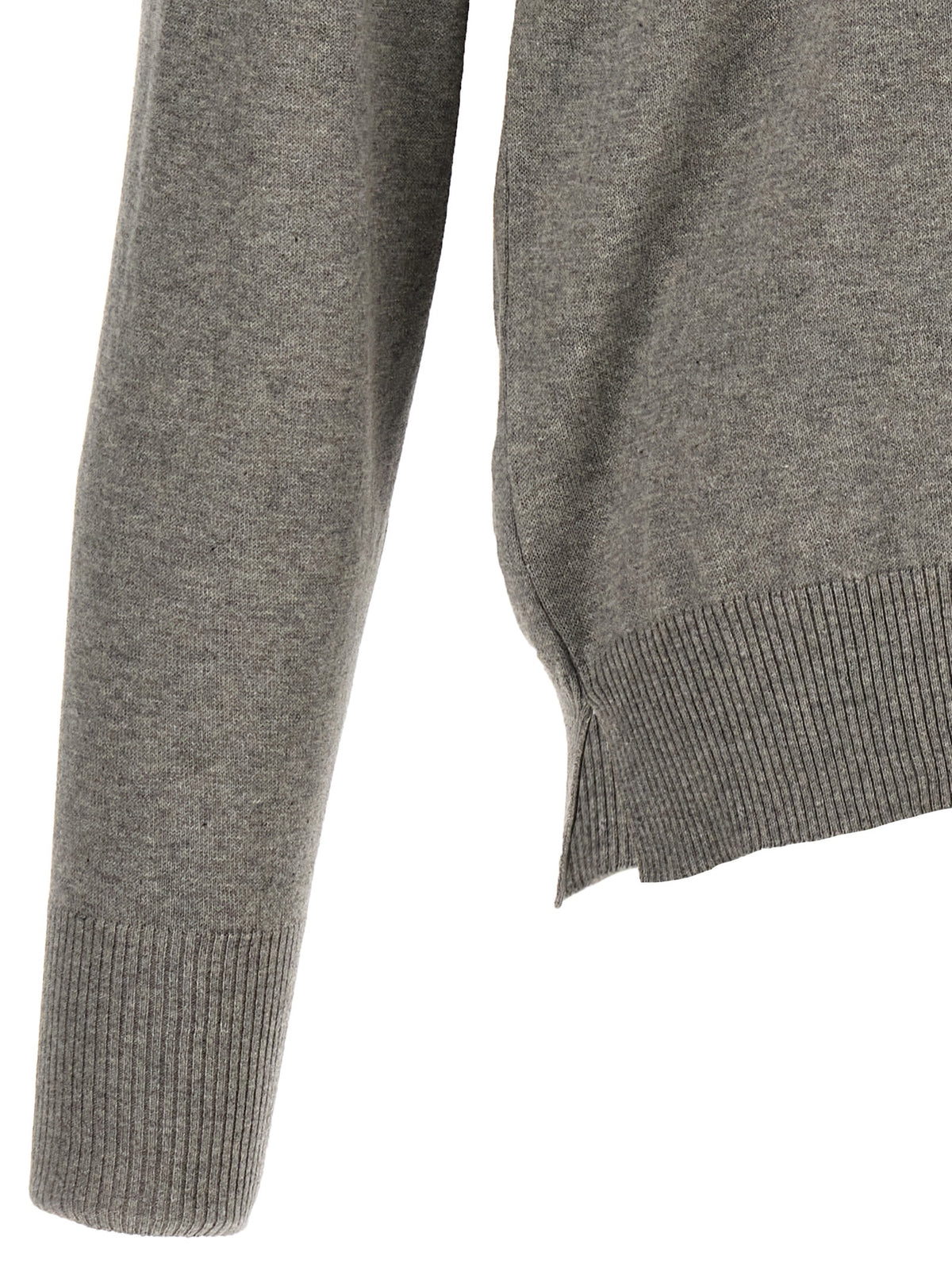 MA'RY'YA Grauer Baumwollcardigan