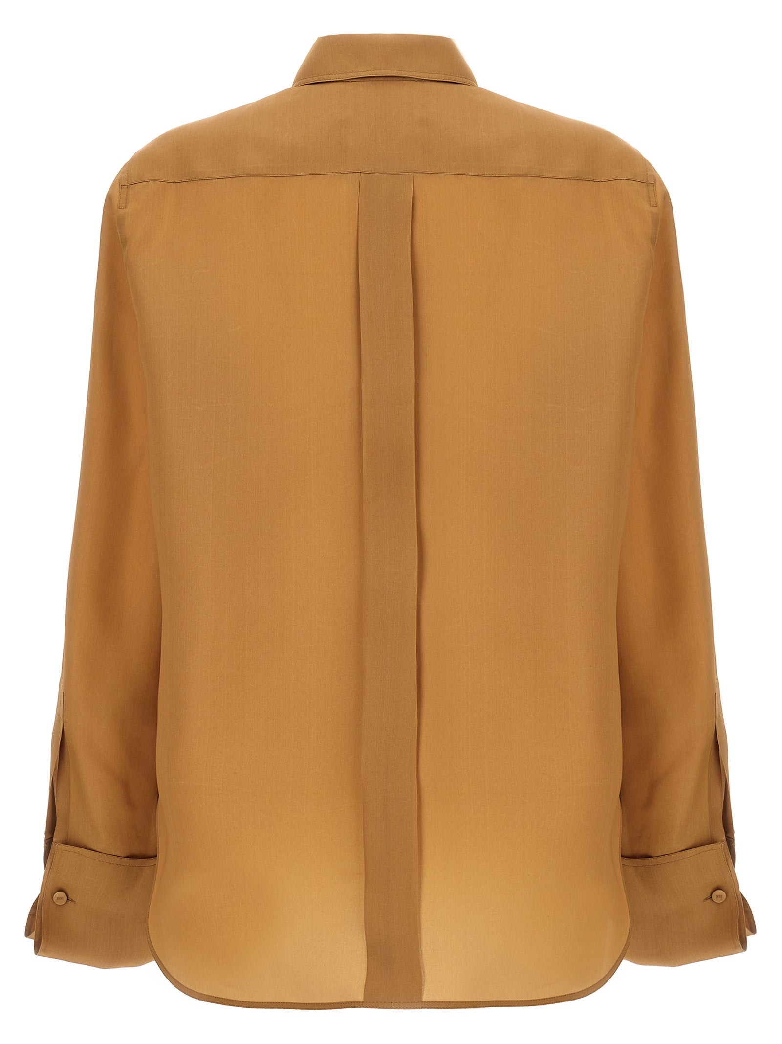 Max Mara Beige Seidenbluse