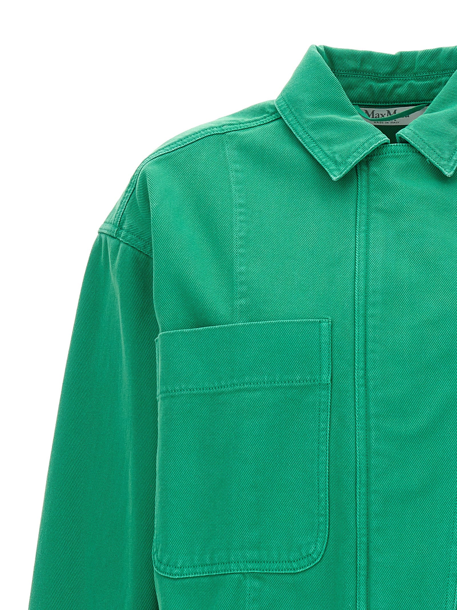 Max Mara Baumwolljacke in Zweifarbenoptik