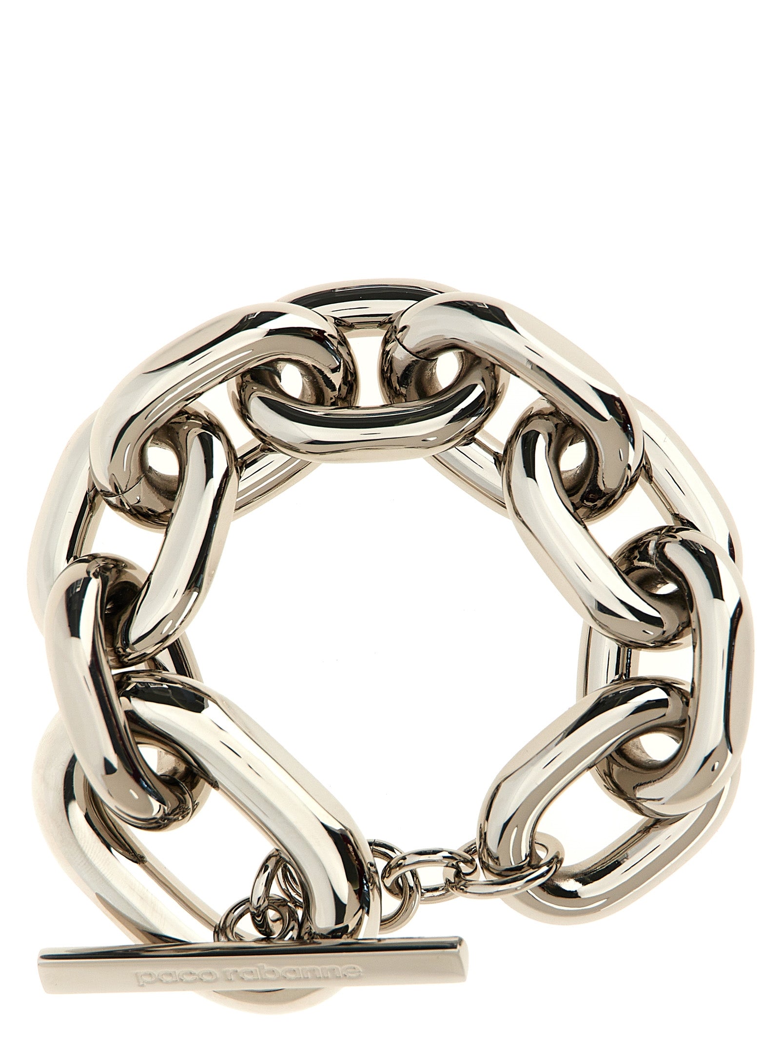 Paco Rabanne Silbernes Metallarmband