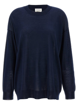 P.A.R.O.S.H. Blauer Wollcardigan