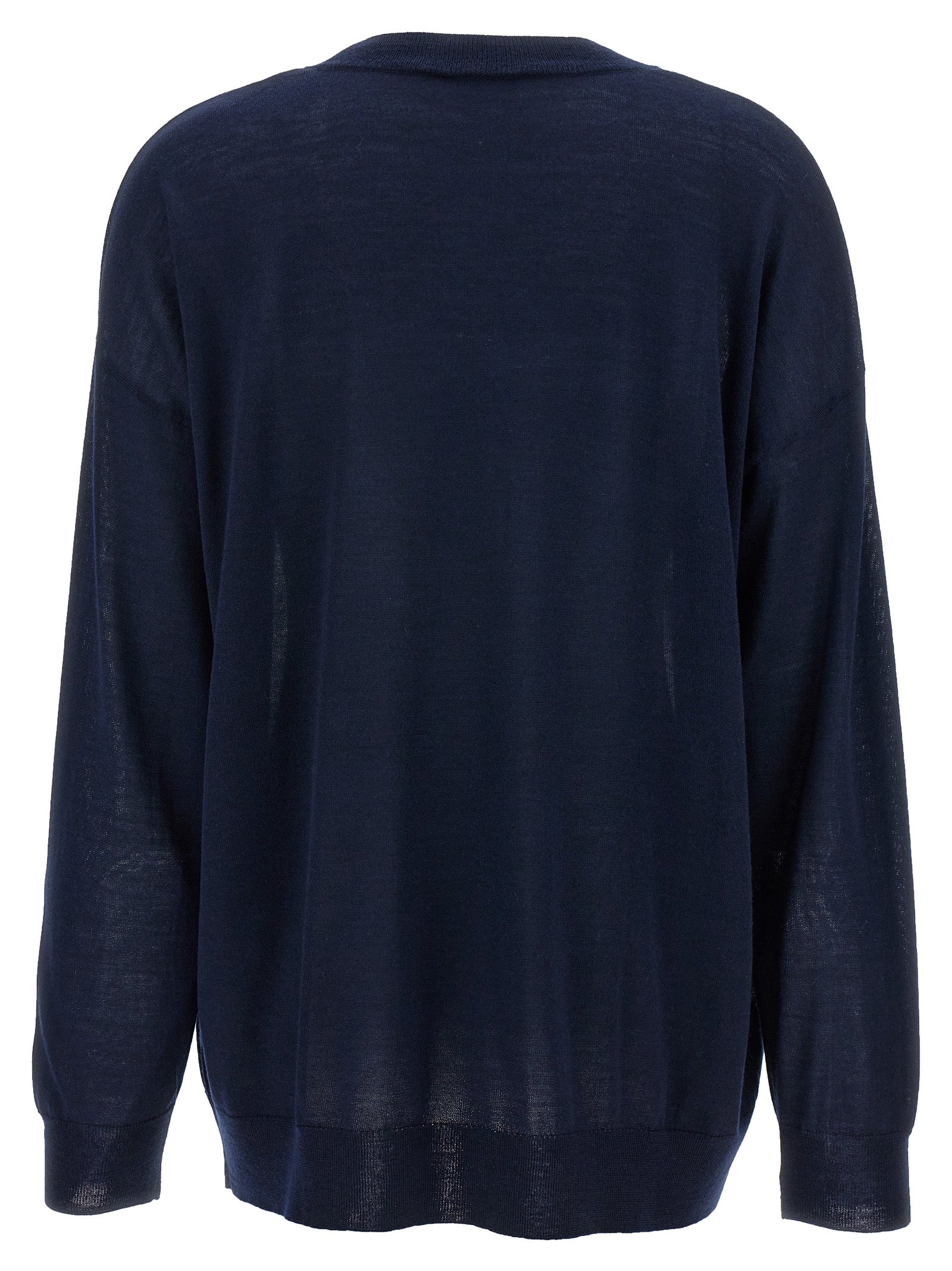 P.A.R.O.S.H. Blauer Wollcardigan