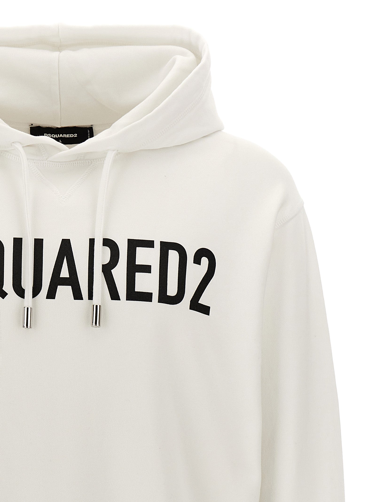 Dsquared² Zweifarbiger Baumwollpullover