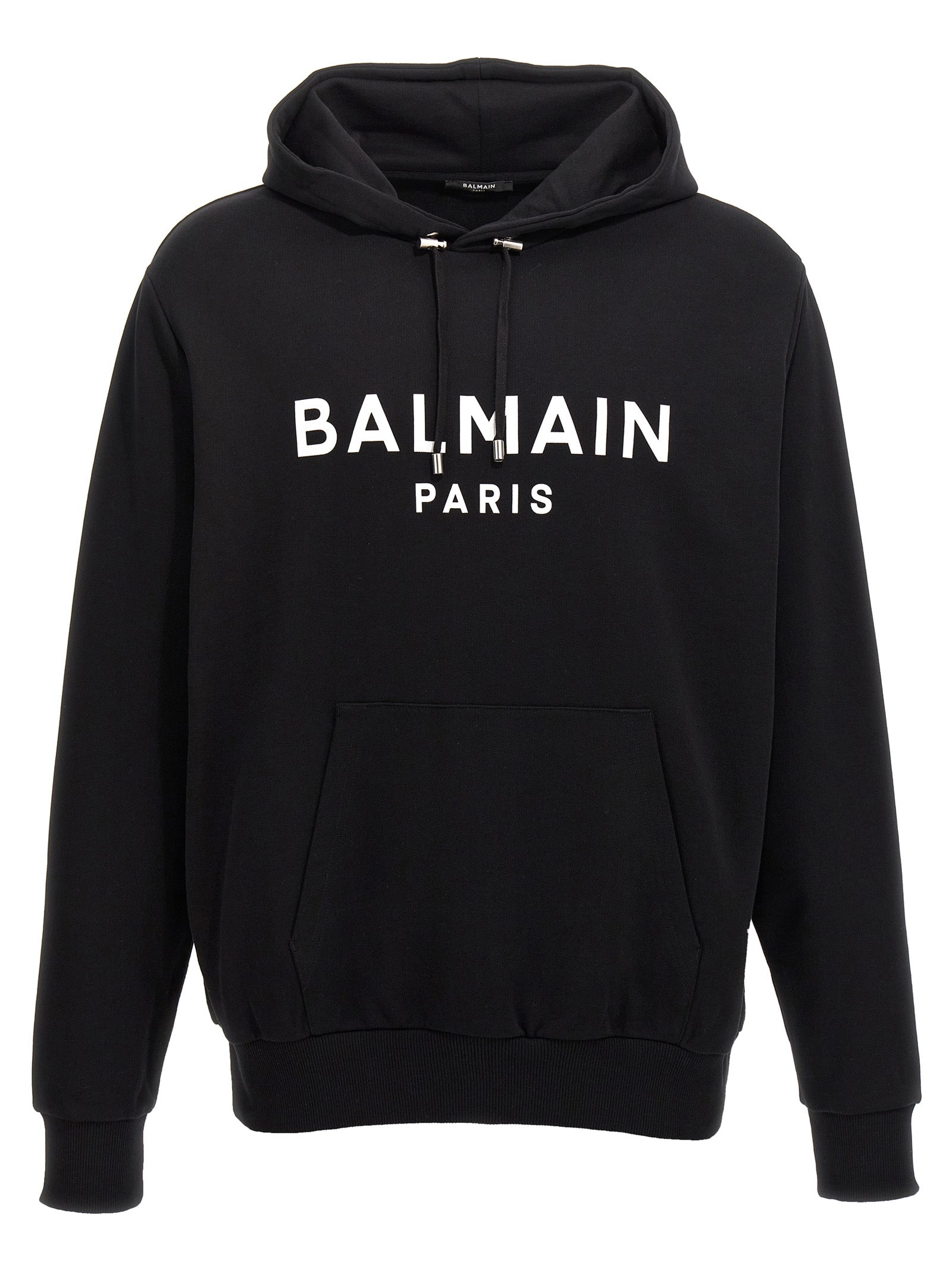 Balmain Zweifarbiger Baumwollpullover