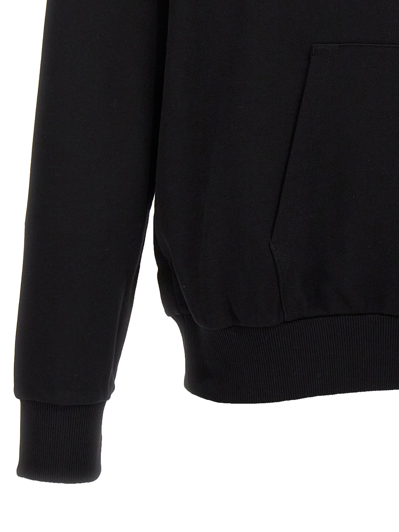 Balmain Zweifarbiger Baumwollpullover
