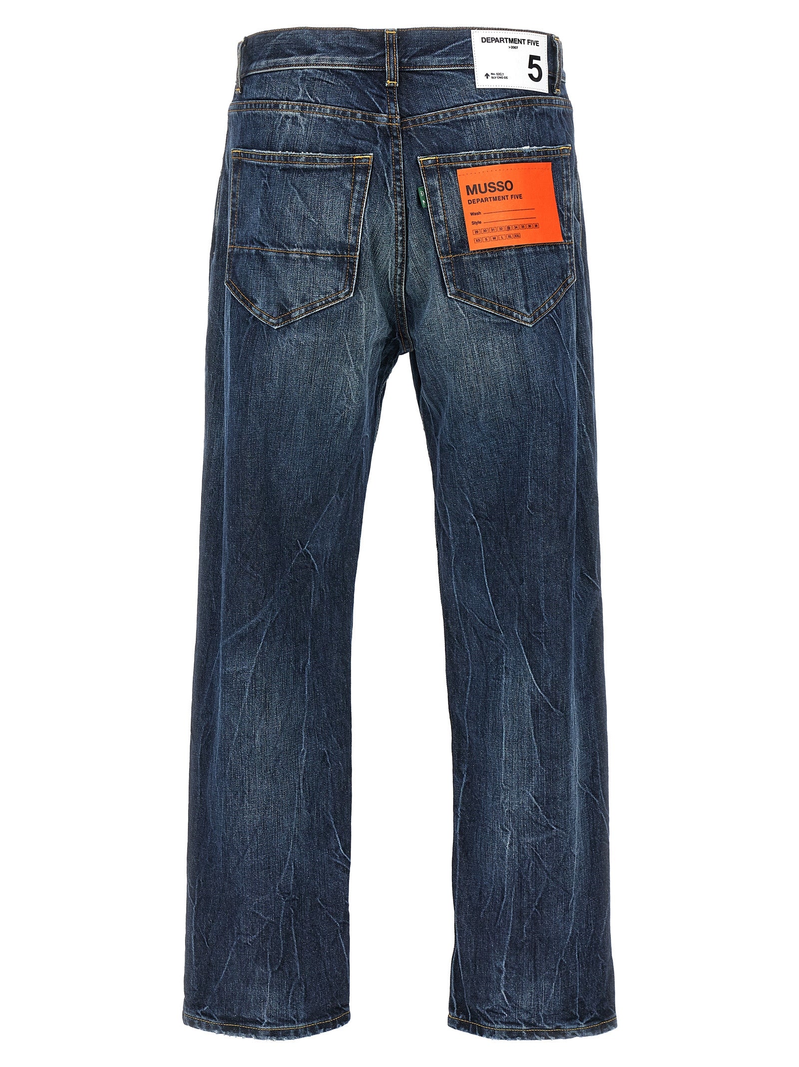 Department 5 Blaue Baumwolljeans Denim