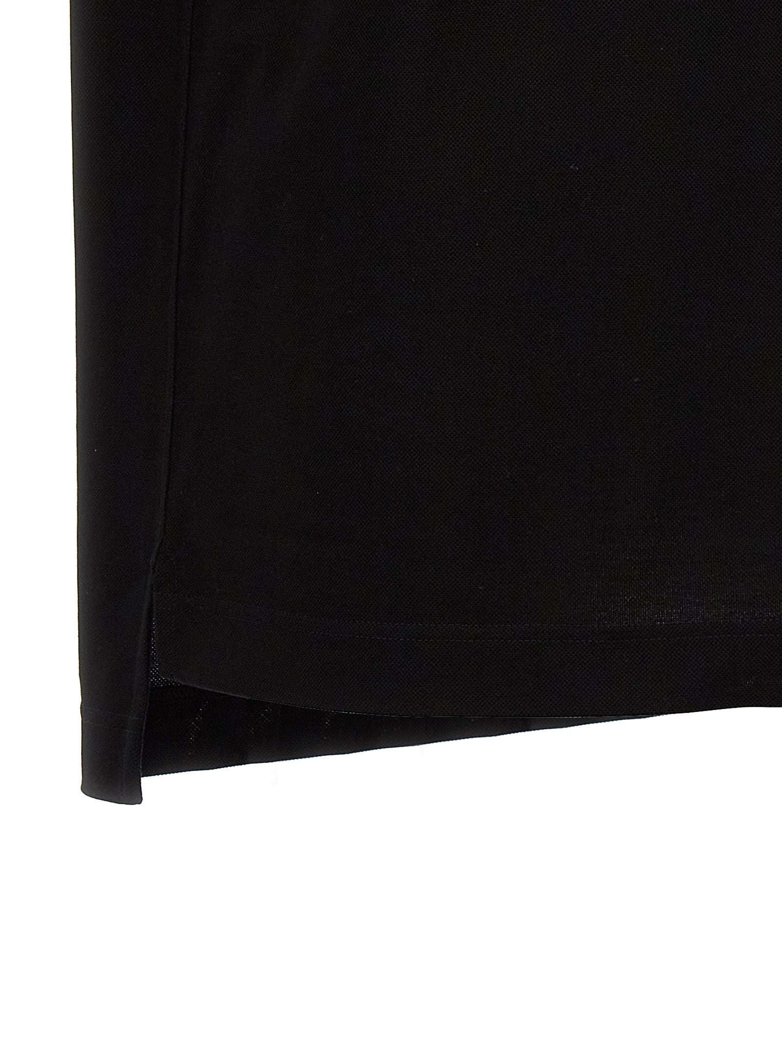 Givenchy Schwarzes Baumwoll-Poloshirt