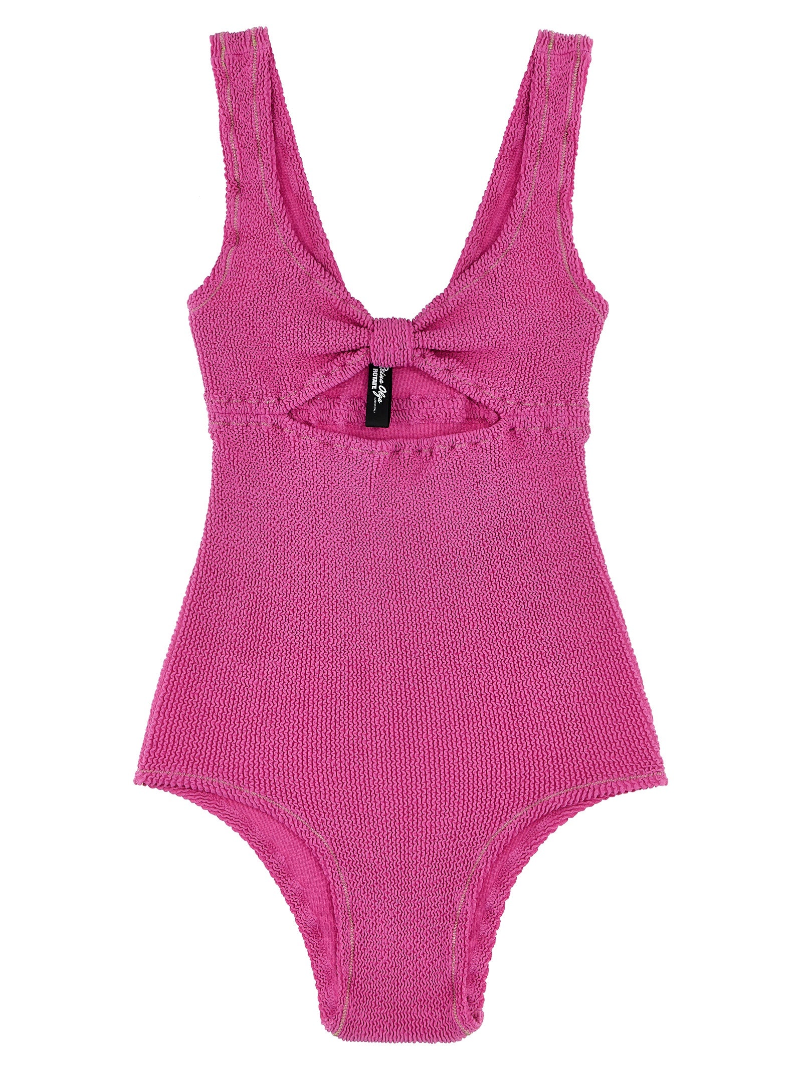 ROTATE BIRGER CHRISTENSEN Fuchsia Polyamid-Badeanzug