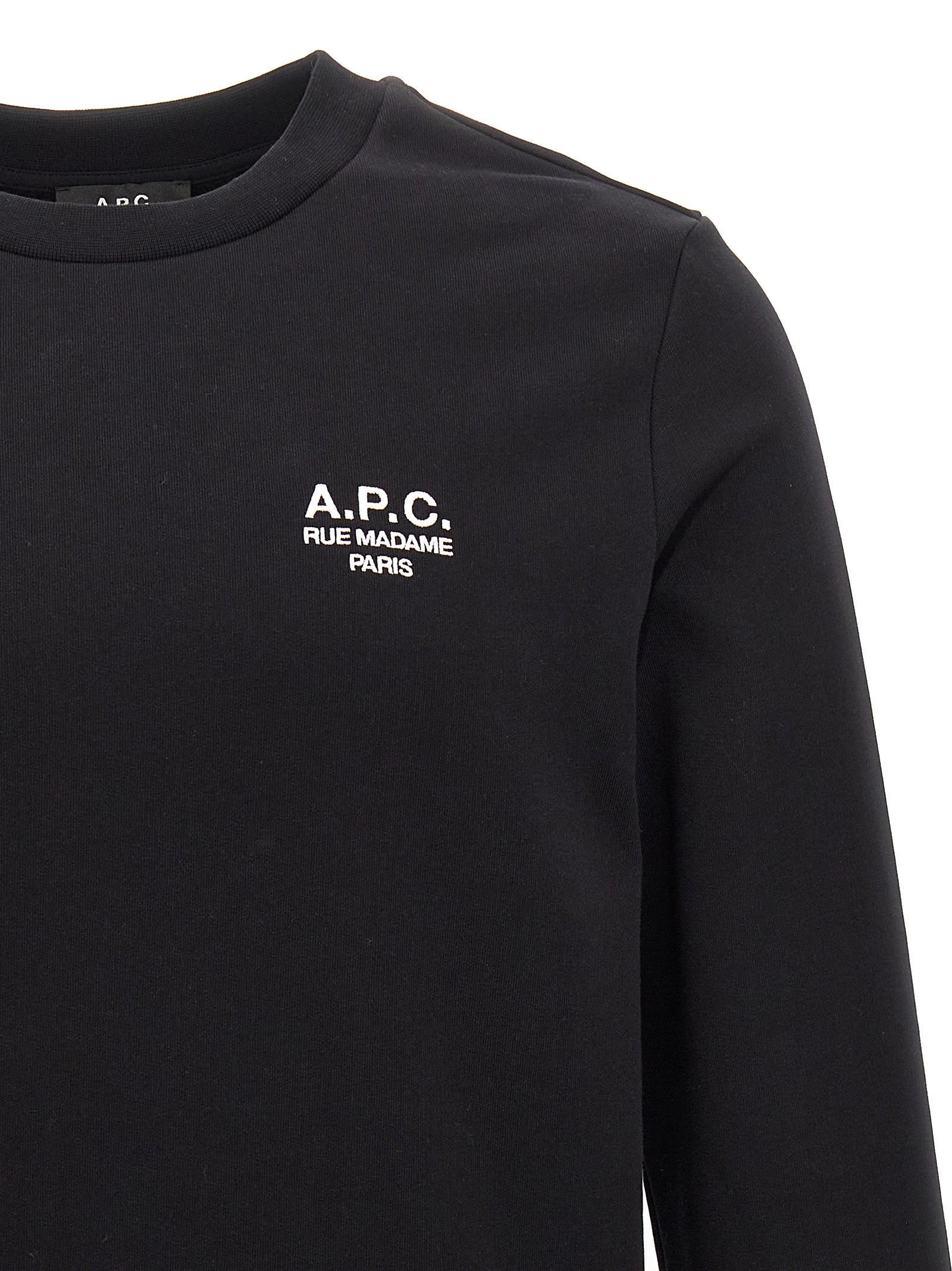 A.P.C. Zweifarbiger Baumwollpullover