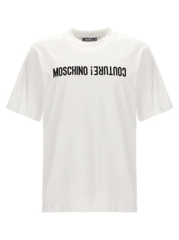 Moschino Bicolor Cotton T-Shirt