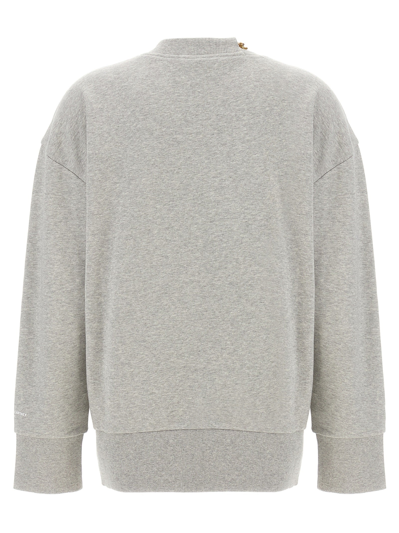 Stella McCartney Grauer Baumwollpullover