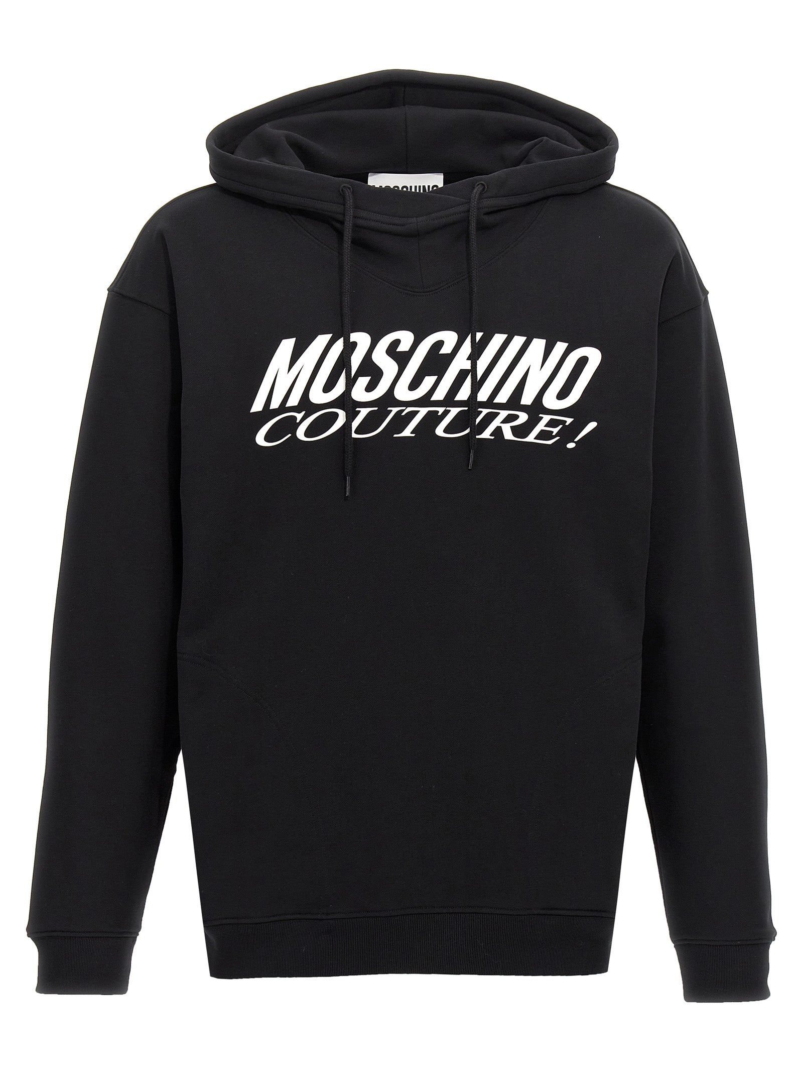 Moschino Zweifarbiger Baumwollpullover