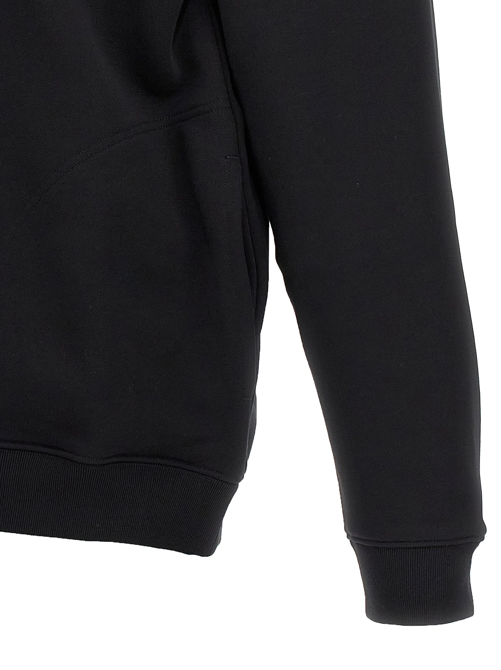 Moschino Zweifarbiger Baumwollpullover