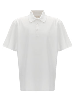 Givenchy Weißes Poloshirt aus Baumwolle