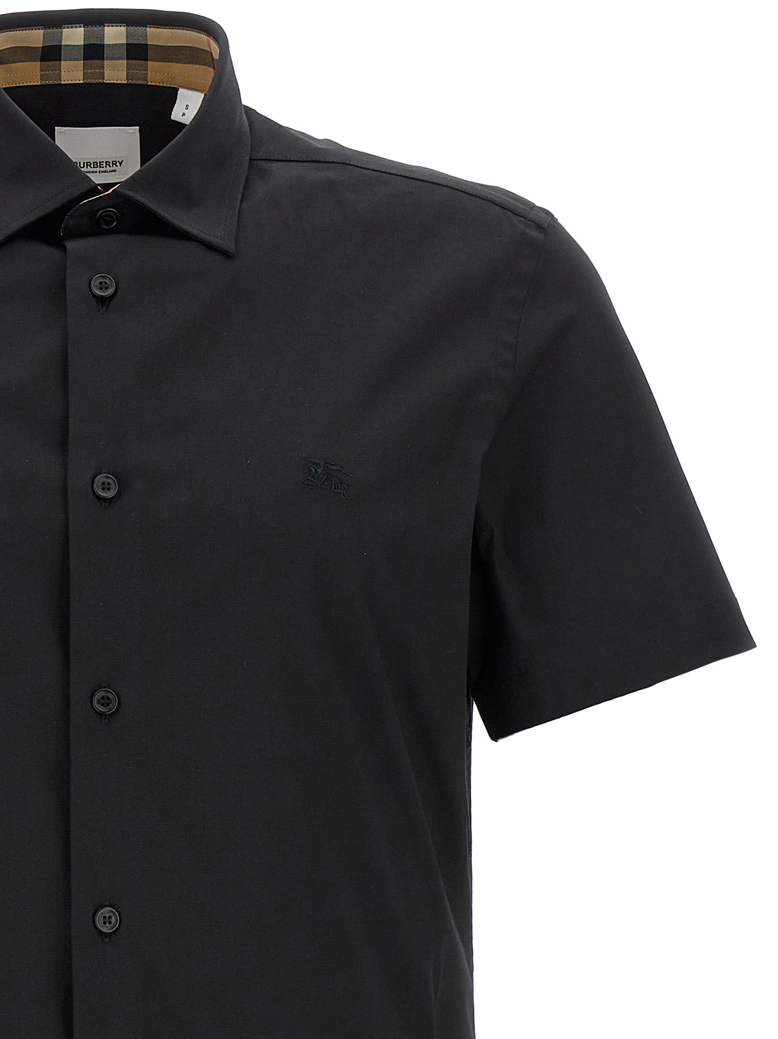 Burberry Schwarze Baumwollbluse
