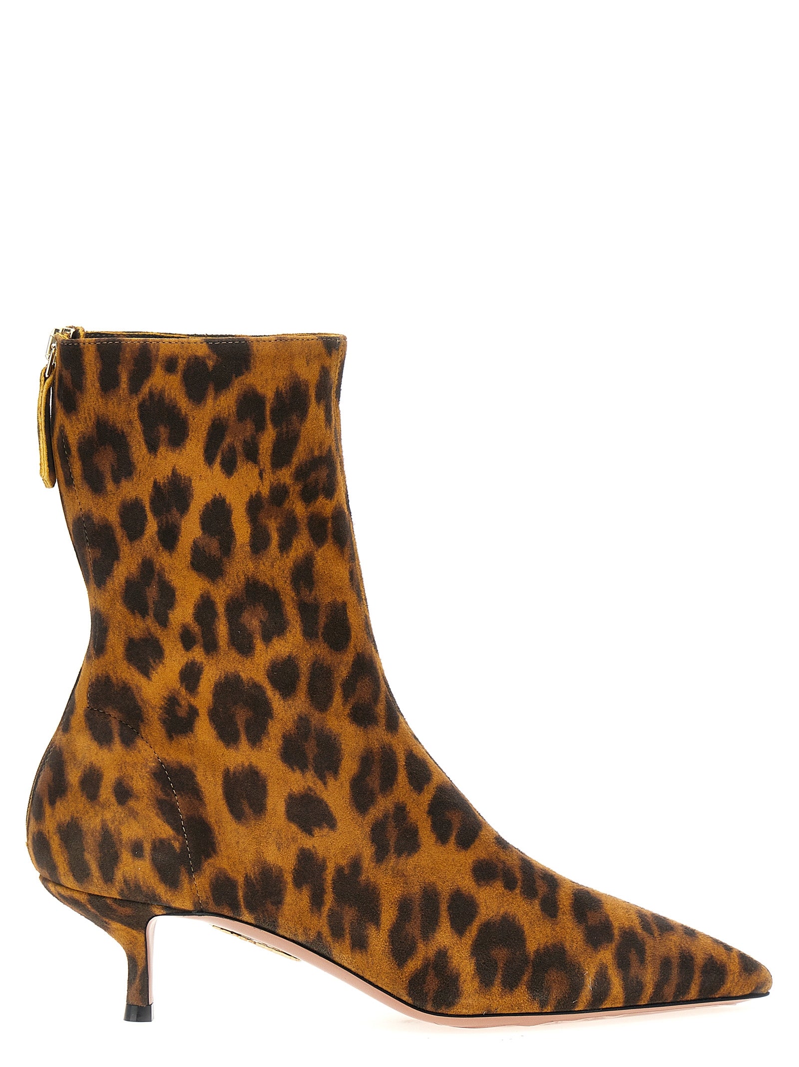 Aquazzura Ankle Boots aus mehrfarbigem Wildleder