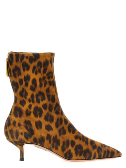 Aquazzura Ankle Boots aus mehrfarbigem Wildleder