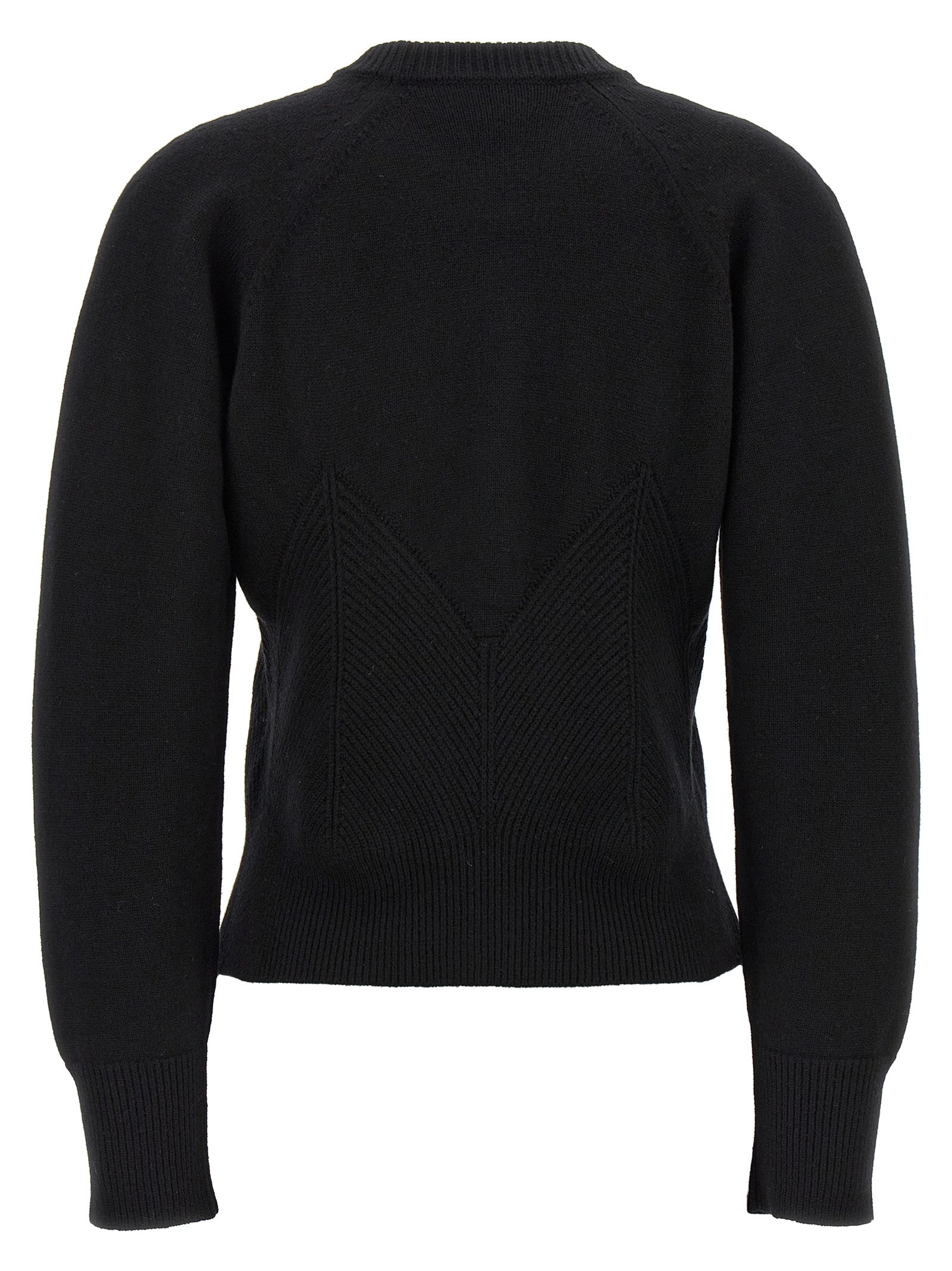 Alexander McQueen Schwarzer Wollcardigan