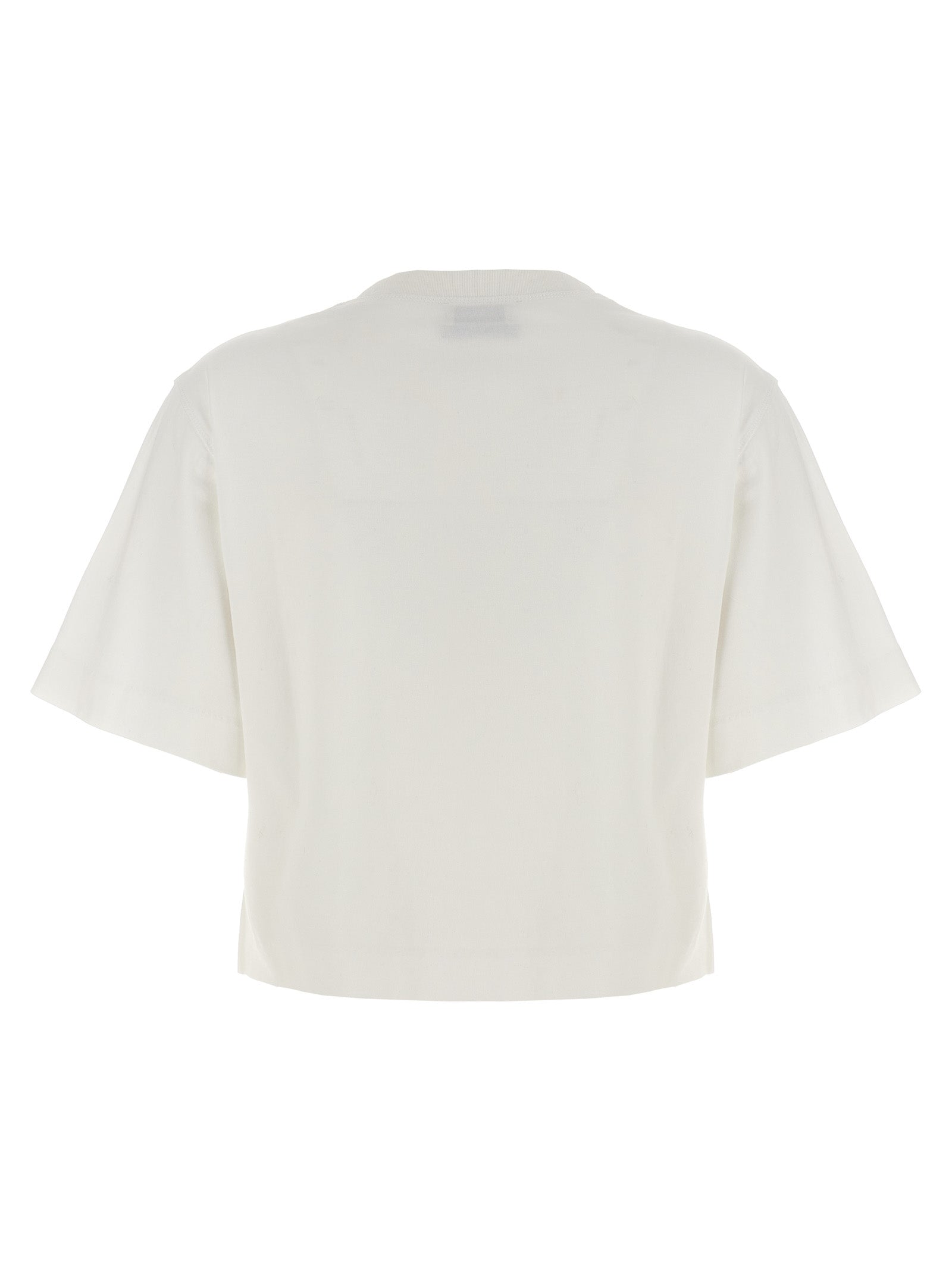 Off-White Weißes Baumwoll-T-Shirt