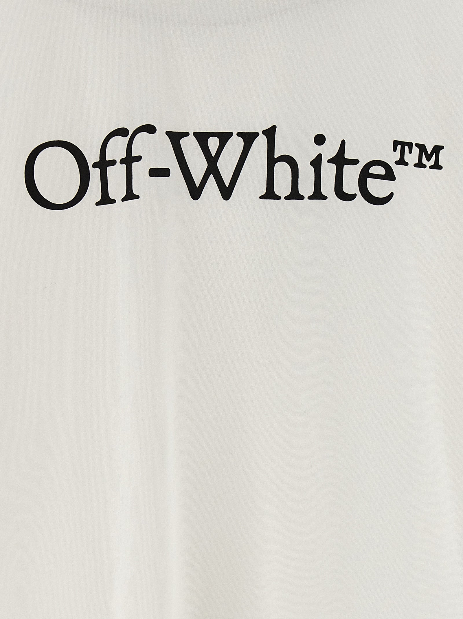 Off-White Weißes Baumwoll-T-Shirt