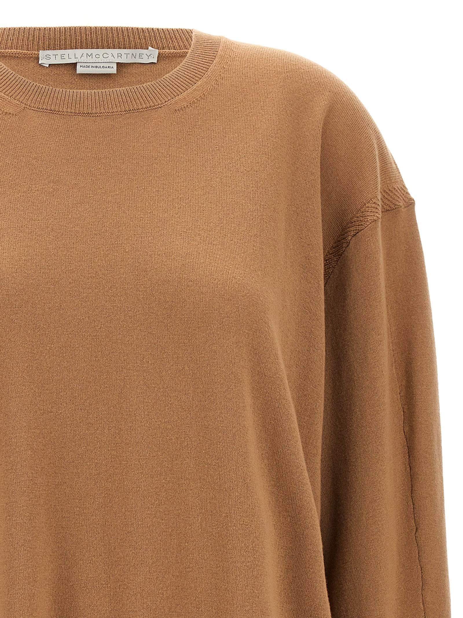 Stella McCartney Beige Wollstrickjacke