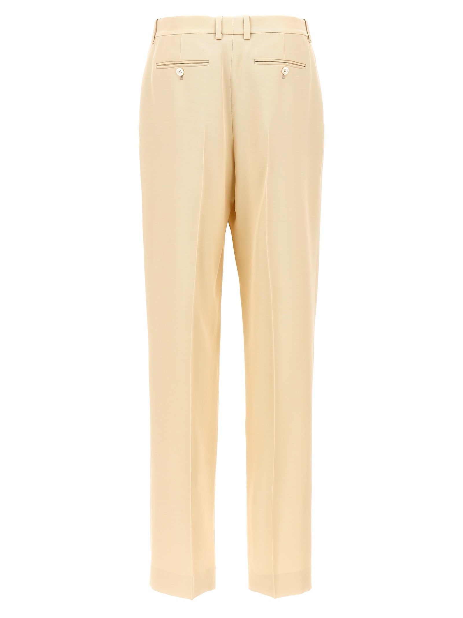 Tom Ford Beige Seiden-Anzughose