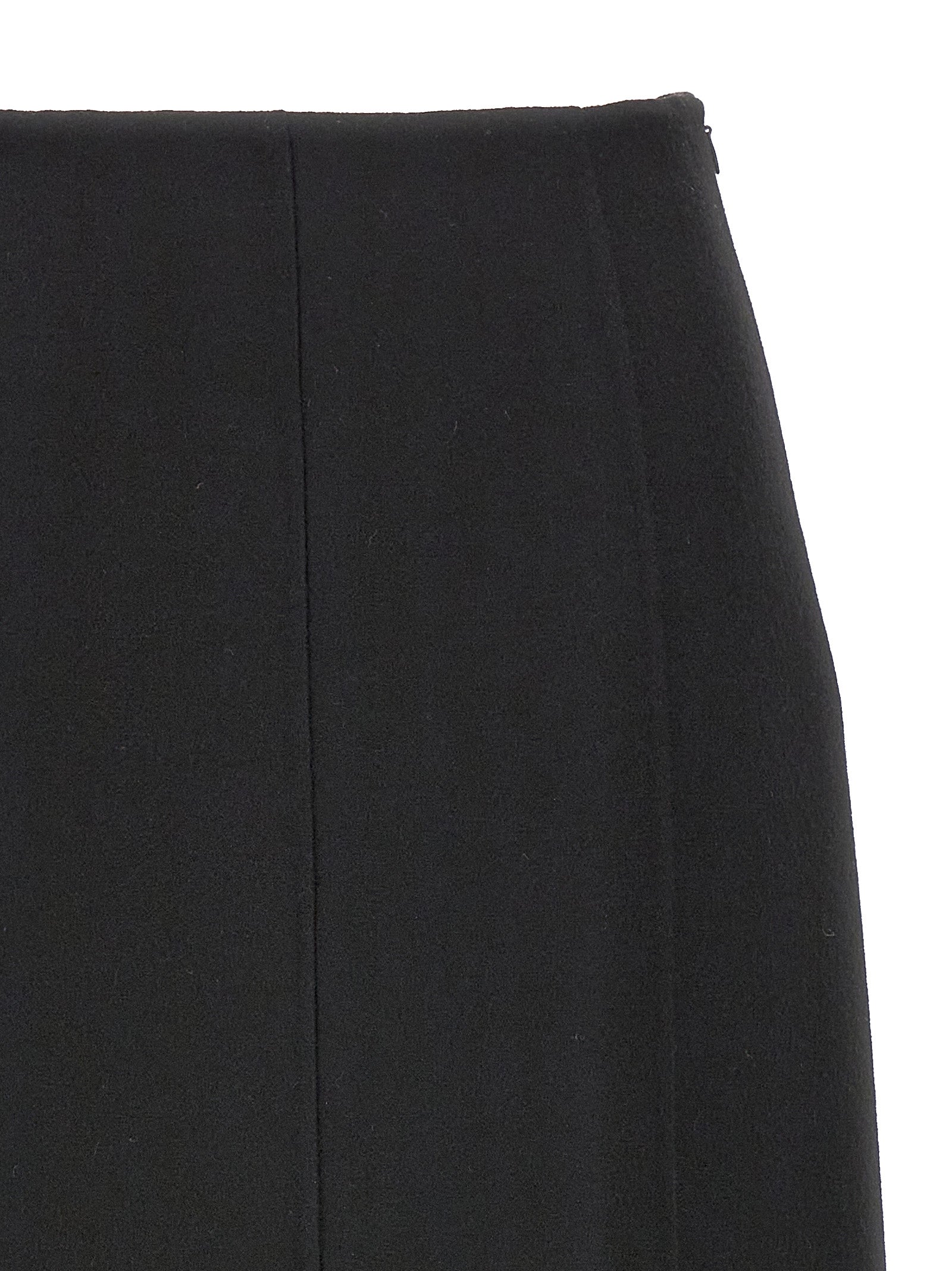 Ermanno Scervino Minirock aus schwarzer Schurwolle