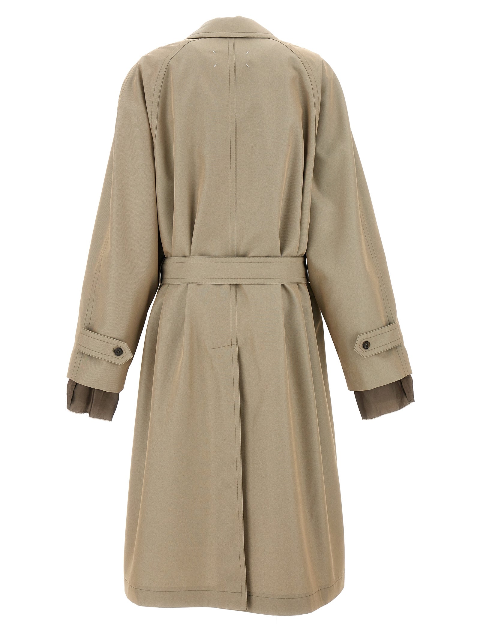 Maison Margiela Beige Cotton Coat