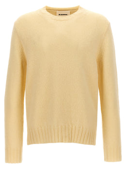 Jil Sander Beige Wollstrickjacke
