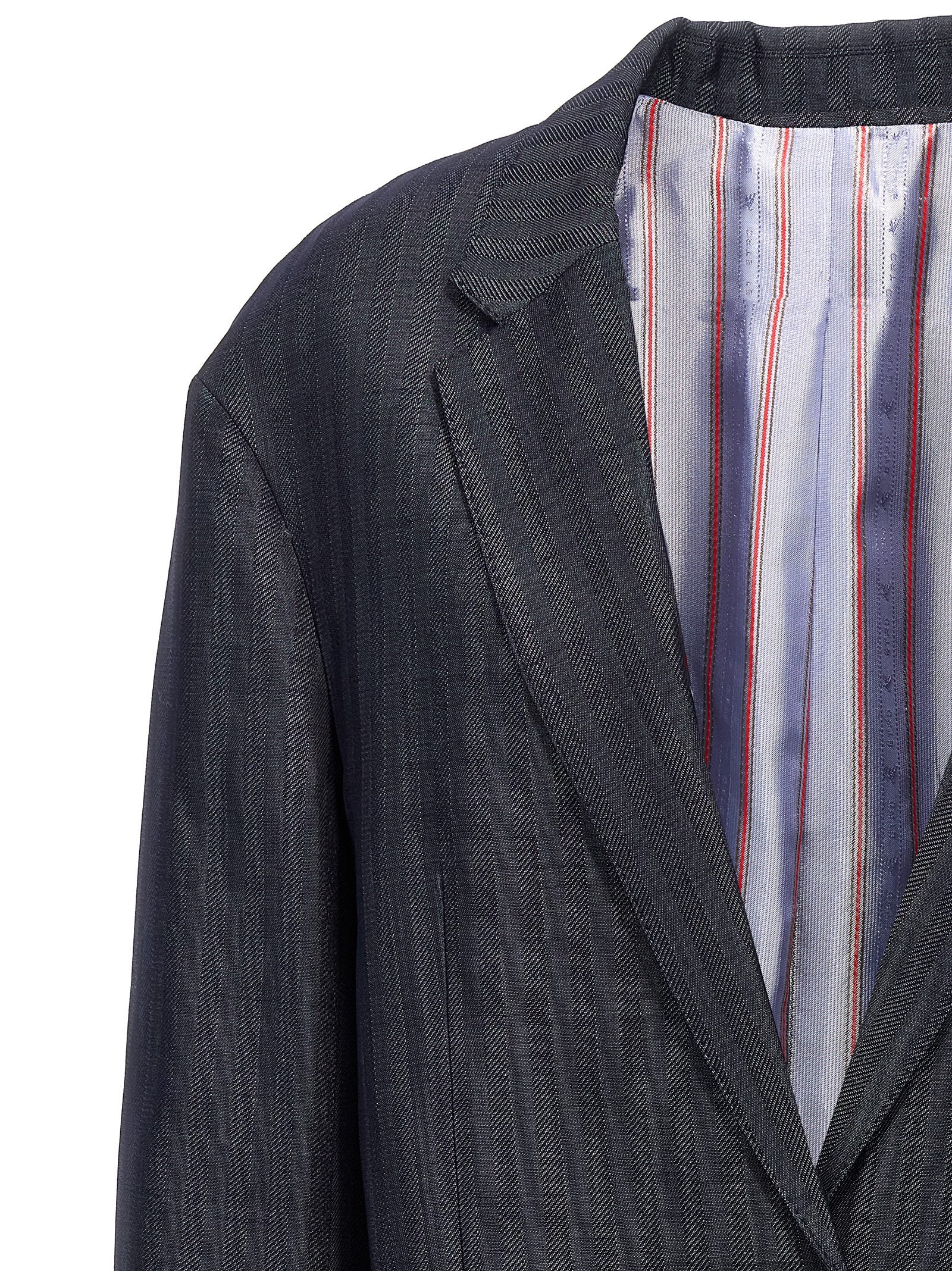 Etro Blauer Wollblazer