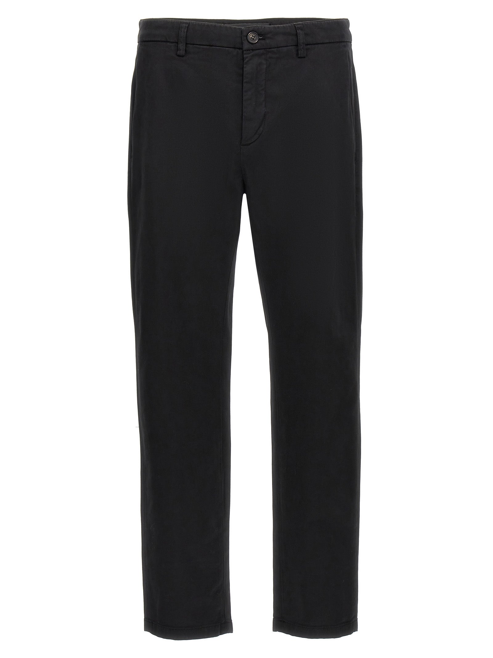 Department 5 Schwarze Baumwoll-Freizeithose