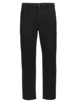 Department 5 Schwarze Baumwoll-Freizeithose