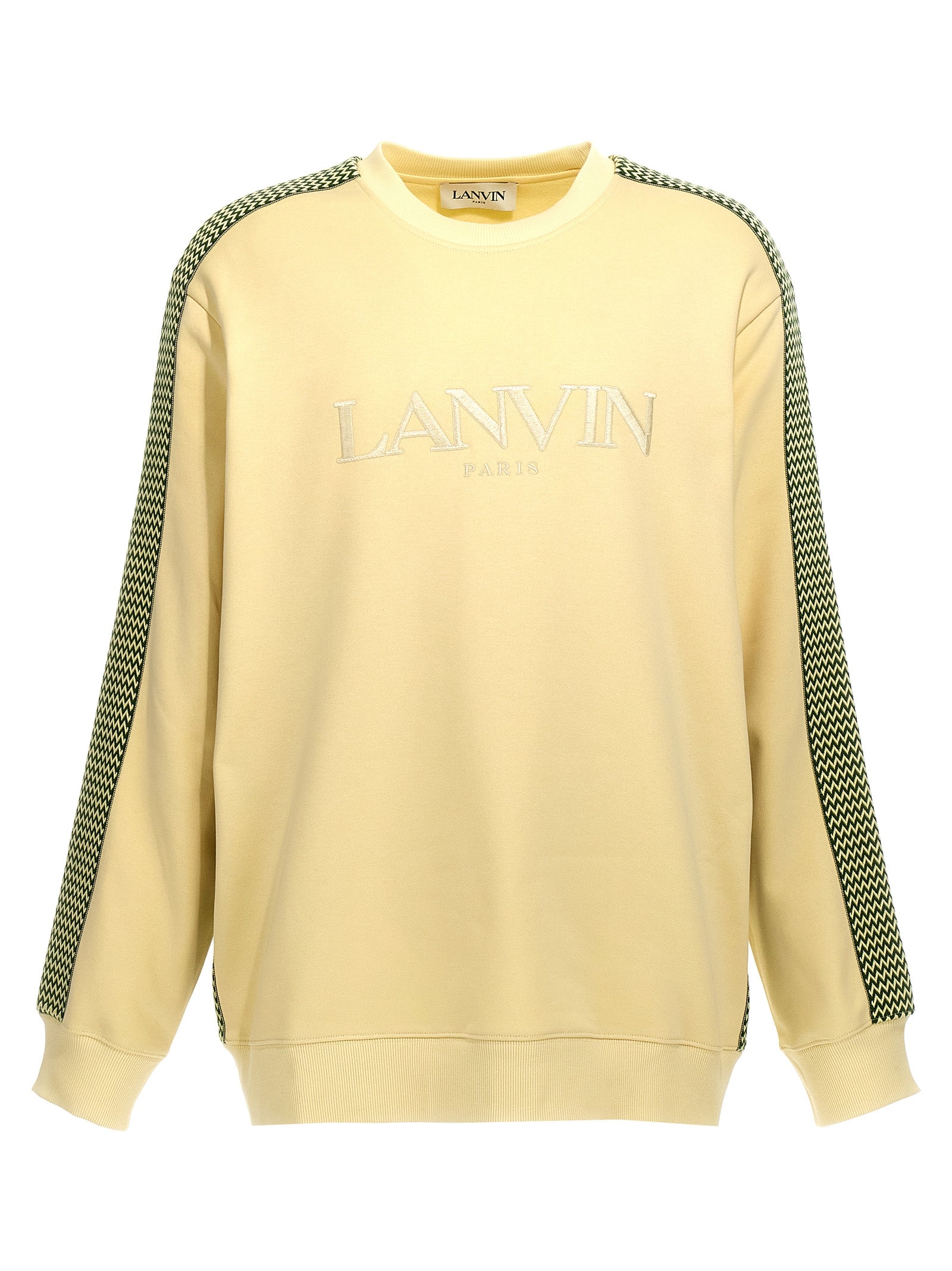 Lanvin Zweifarbiger Baumwollpullover