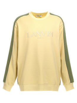 Lanvin Zweifarbiger Baumwollpullover