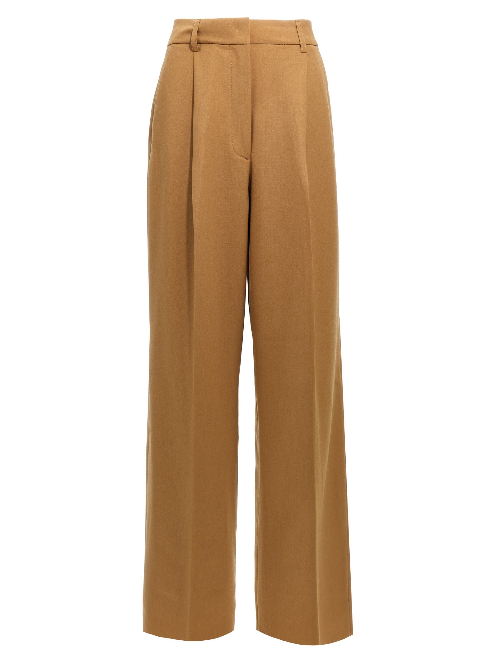 THELATEST Braune Hose aus Polyester