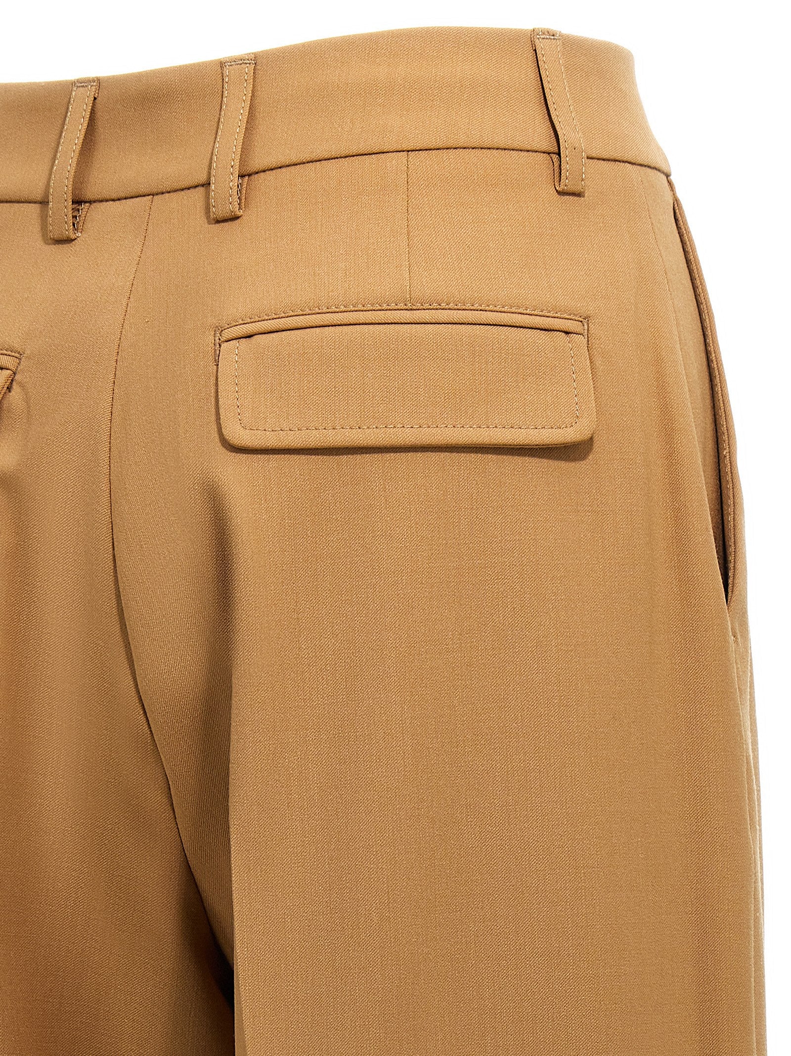THELATEST Braune Hose aus Polyester